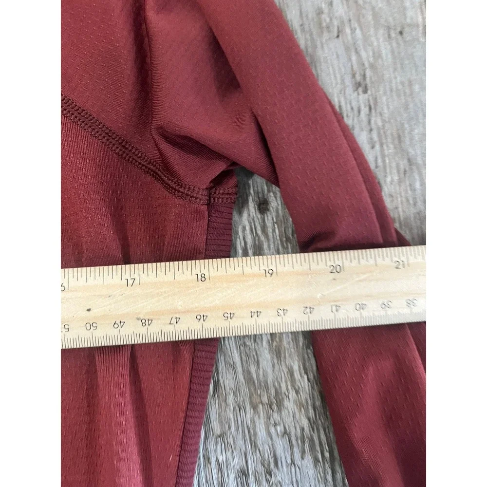 The North Face FlashDry Hoodie Mens Large Red Long Sleeve Active Pullover Shirt
